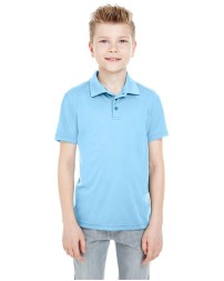 UltraClub 8210Y Youth Cool & Dry Mesh Piqué Polo – 4.4 oz. 100% Polyester UPF 50+ | S–XL | Closeout