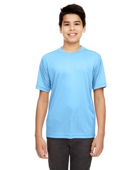 UltraClub 8620Y Youth Cool & Dry Basic Performance T-Shirt – 4 oz. 100% Polyester Youth Tee | XS–XL
