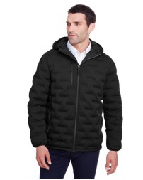 North End NE708 Men's Loft Puffer Jacket – 4 oz. 3-Layer Polyester Stretch Jersey, 6,000 mm Waterproof, UTK SubDown Fill