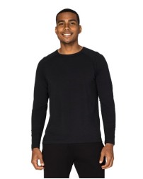 Threadfast Apparel 382LS Unisex Impact Long-Sleeve T-Shirt – 5 oz. 57/38/5 Cotton/Rayon/Spandex | XS–3XL