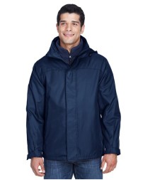 North End 88130 Men's 3-in-1 Insulated Jacket – 100% Nylon Oxford Shell + Polyester Fleece Liner UTK 2 3-in-1 Jacket | XS–5XL