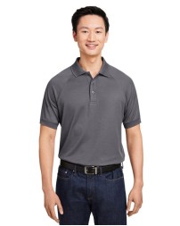 Harriton M208 Men's Charge Snag and Soil Protect Polo – 4.5 oz. 100% Polyester Pique Short-Sleeve Polo | S–5XL