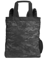 North End NE901 Unisex Reflective Convertible Laptop Backpack Tote Bag – 4 oz. 100% Polyester Reflective Convertible Tote/Backpack | One Size