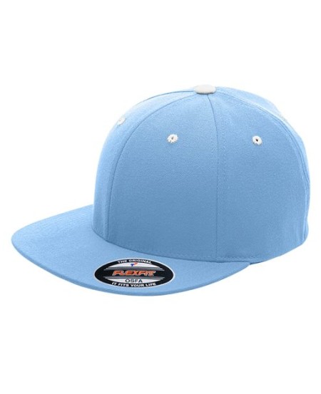 Team 365 ATB101 by Flexfit Pro-Formance Contrast Eyelets Cap – 97/3 Polyester/Spandex Flat Bill Cap | S/M–L/XL