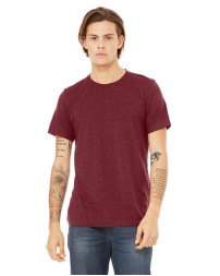 BELLA + CANVAS 3413 Unisex Triblend Tee – 3.8 oz. 50/25/25 Poly/Airlume Cotton/Rayon Short-Sleeve Crew Tee | XS–4XL