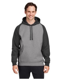 Team 365 TT96CB Unisex Zone HydroSport Heavyweight Colorblock Hooded Sweatshirt – 11 oz. Colorblock Hoodie | XS–4XL