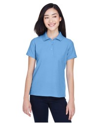 Harriton M280W Women's Blend-Tek Polo – 5 oz. 65/35 Polyester/Cotton Double Pique Women's Polo | Multiple Sizes