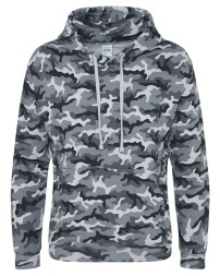 AWDis JHA014 Camo Hoodie – Unisex 8.3 oz. All-Over Print Cotton-Rich Pullover Hoodie | S–3XL