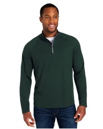 CORE365 CE418 Men's Origin Performance Pique Quarter-Zip – 4 oz. 100% Polyester Piqué | S–5XL