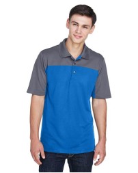 CORE365 CE101 Men's Balance Colorblock Performance Piqué Polo – 4.1 oz. 100% Polyester | S–5XL