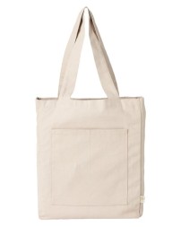 econscious EC8205 Reclaimist Fiber Everywhere Tote Bag – 9 oz. 100% Recycled Cotton Canvas Tote Bag | Post-Industrial Reclaimed | GRS Certified | 12″W x 15″H x 6″D | SEDEX SMETA