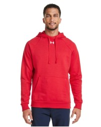 Under Armour 1379757 Men's Rival Fleece Hooded Sweatshirt – 8.11 oz. 80/20 Cotton/Polyester Hoodie | S–4XL