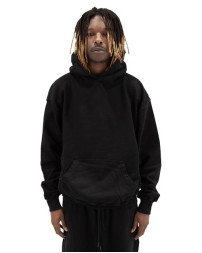 Shaka Wear SHGDH Los Angeles Garment-Dyed Hoodie - 13.5 oz. 100% Cotton No-Drawstring Hood OEKO-TEX | S-3XL