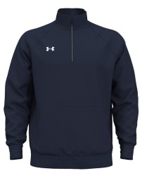 Under Armour 1386016 Men's Rival Fleece Quarter-Zip Pullover – 8.11 oz. 80/20 Cotton/Polyester | S–4XL