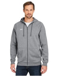 Under Armour 1379767 Men's Rival Fleece Full-Zip – 80/20 Cotton/Polyester Fleece Full-Zip Hoodie | S–4XL