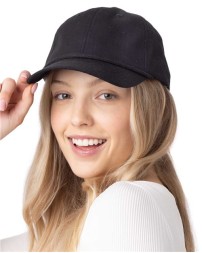 Big Accessories BA640 Lariat Cap – 100% Cotton Ripstop | Semi-Structured 6-Panel | Poplin-Lined Front Panel | Rope Trim | Antique Brass Buckle | One Size