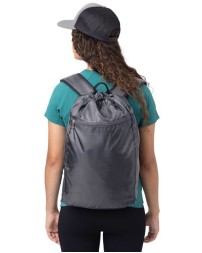 BAGedge BE278 Getaway Cinchback Travel Backpack – Ripstop Polyester Cinch Backpack, 12