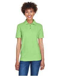 UltraClub 8541 Whisper Piqué Polo – Women's 5.6 oz. 60/40 Cotton/Polyester Polo | XS–4XL