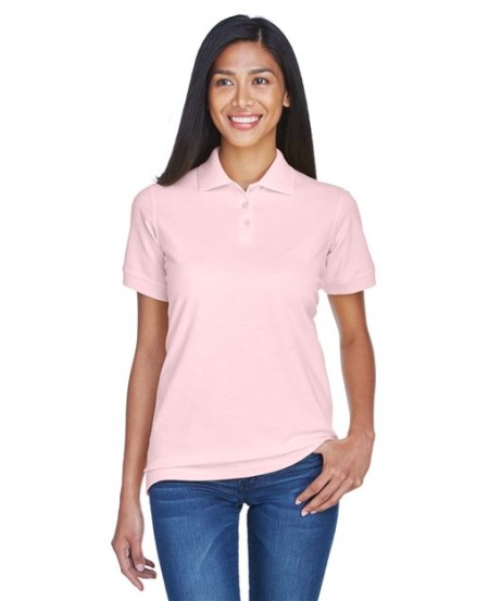 UltraClub 8530 Classic Piqué Polo – Women's 6.2 oz. Preshrunk 100% Cotton Polo | XS–3XL
