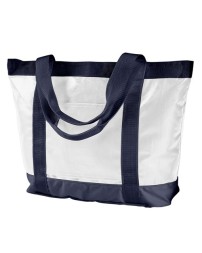 BAGedge BE254 All-Weather Tote – 100% Polyester Tote with Zip Main Compartment & Front Pocket | One Size