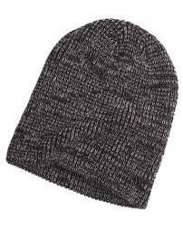 Big Accessories BA524 Ribbed Marled Beanie – 100% Acrylic Rib Knit Double-Layer Beanie | 10