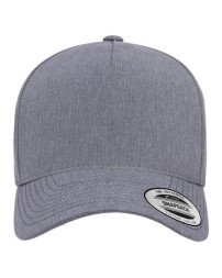 YP Classics 5389AP Five-Panel Snapback with Perforated Cap – 95/5 Polyester/PU Spandex High-Profile