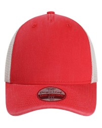 Imperial X240M The Gambit Mesh Back Cap – Unisex Organic Cotton Twill Unstructured Cap | Adjustable