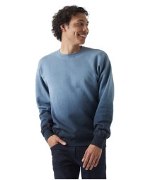 Champion CD400D Unisex Dip Dye Crewneck Sweatshirt – 10 oz. 90/10 Cotton/Polyester Garment-Dyed Crewneck | S–3XL