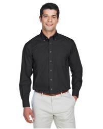 Devon & Jones D620 Men's Crown Collection® Broadcloth Woven Dress Shirt – 3.4 oz. 55/45 Cotton/Poly | S–4XL