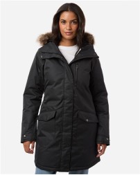 Columbia 179975 Womens Suttle Mountain Long Insulated Jacket - 100% Polyester Melange Omni-Heat Lining Synthetic Down | S-XXL