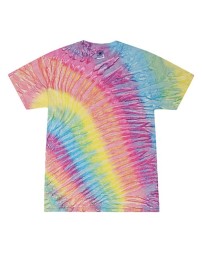 Colortone CD1000Y Youth Multi-Color Tie-Dyed T-Shirt - 5.3 oz. 100% Heavyweight Cotton Classic Fit Youth Tie-Dye Tee | XS-L