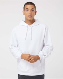 Badger 1454 Men's Performance Fleece Hooded Sweatshirt – 7 oz. 100% Polyester Moisture-Management Pullover Hoodie | XS–4XL