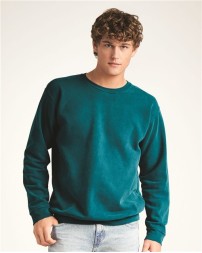 Comfort Colors 1566 Garment-Dyed Crewneck Sweatshirt – Unisex 9.5 oz. Cotton-Rich Fleece | S–3XL