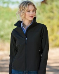 Weatherproof W6500 Women's Soft Shell Jacket – Women's 95/5 Polyester/Spandex Softshell Jacket with Princess Seams | S–2XL