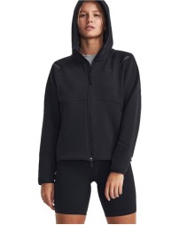 Under Armour 1379842 Women's Unstoppable Fleece Full-Zip Jacket – 65/29/6 Poly/Cotton/Spandex 4-Way Stretch | XS–2XL