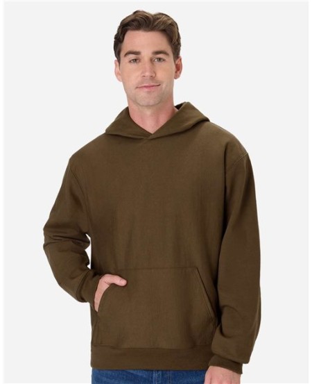 Hanes OG700 Beefy Sweats Premium Heavyweight Hooded Sweatshirt – Unisex 13 oz. Cotton/Poly Pullover Hoodie | S–3XL