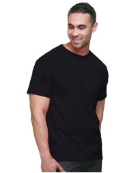 Bayside 2925 Men's Union-Made Fine Jersey T-Shirt – 4.2 oz. 100% Combed Ring-Spun Cotton Union Tee | S–4XL