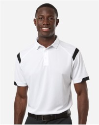Badger 3350 Unisex On the Rise Polo – 100% Polyester Interlock Moisture-Wicking Polo Shirt | XS–4XL