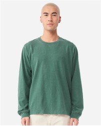 BELLA CANVAS 4851GD Unisex Heavyweight Garment-Dyed Long Sleeve Tee – 6.5 oz. 100% Ring-Spun Cotton Garment-Dyed Long-Sleeve Tee | 18 Singles, Each Garment Unique