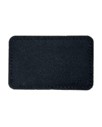 MERET MPBK10 Medium Blank Black Patch - Qty 10 – Black – Patch material (hook-and-loop or sew-on compa