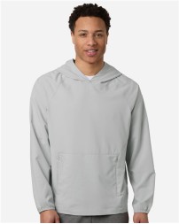 CORE365 CE520L Men's UltraUVP Shoreline Long-Sleeve Hooded Pullover – 3 oz. 100% Recycled Polyester | S–5XL