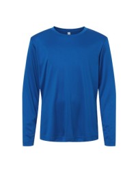 CORE365 CE10LY Youth Capital Performance Long-Sleeve T-Shirt – 4 oz. 100% Polyester Interlock | XS–XL