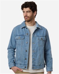Harriton M75 Unisex Cooper Denim Jacket – 12 oz. 100% Cotton Denim Twill Jacket