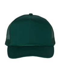 Valucap 8804H Five-Panel Trucker Cap – 65/35 Cotton/Polyester Front with 100% Polyester Mesh Back