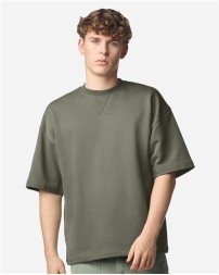 American Apparel FTEX00 Unisex French Terry Ex Crewneck – 9.4 oz. 85/15 Cotton/Polyester French Terry Crewneck | S–2XL
