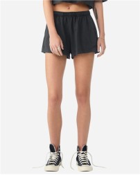 BELLA CANVAS 6824GD Women's Garment-Dyed Cotton Shorts – 100% Ring-Spun Cotton Women's Garment-Dyed Shorts | Each Garment Unique