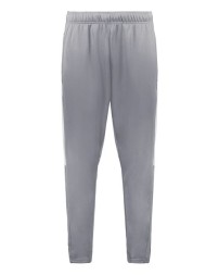 Holloway 223631 Youth Crosstown Tapered Leg Pants – 100% Polyester Double Knit Dry-Excel Warm-Up Pants with Ankle Zipper