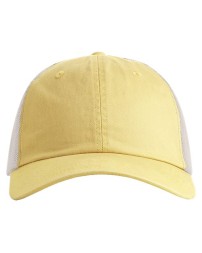 Comfort Colors CCST0 Sunwashed Trucker Cap – 8.5 oz. Pigment-Dyed Cotton Twill with Mesh Back