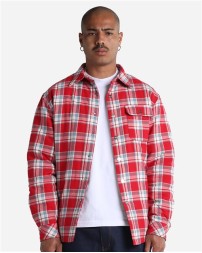 Shaka Wear SHPJK Plaid Jacket 2.0 - 100% Cotton Quilted Lining Metal Logo Snap Buttons OEKO-TEX | S-5XL