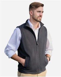 J. America 8763 Unisex Element Fleece Vest – 8.3 oz. Unisex vest | S–3XL